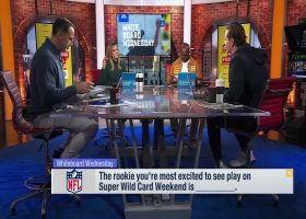 Which rookie are you most excited to see play on Super Wild Card weekend? | ‘GMFB’