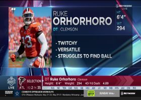 Falcons select Ruke Orhorhoro with No. 35 pick in 2024 draft
