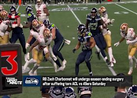 Zach Charbonnet will undergo season-ending surgery for torn ACL | 'Up to the Minute'