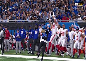 Theo Johnson's LEAPING grab goes for 24 yards