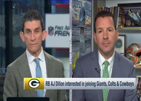 Rapoport: RB AJ Dillon interested in  Giants, Colts, and Cowboys