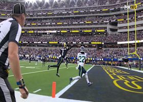 Emmanuel Forbes' PBU prevents Darnold's 25-yard TD pass from becoming a reality