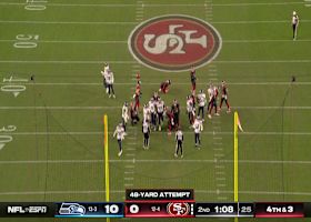 Eddy Pineiro's 48-yard FG trims Seahawks lead to 10-3