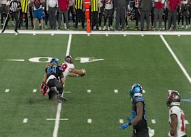 Lions get crucial turnover on downs after multiple reviews