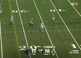 Tyler Shough pinpoints 16-yard laser to Chris Olave over the middle