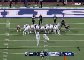 Matt Prater cashes in a 31-yard FG to get Bills on the board