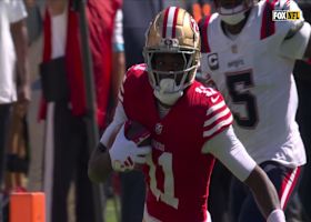 Purdy's 38-yard completion to Aiyuk gets 49ers off to fast start vs. Patriots