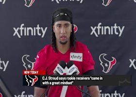 Stroud shares rookie receivers Jayden Higgins, Jaylin Noel 'came in with a great mindset'