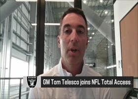Raiders GM Telesco: We 'didn't think the odds were that high' of Falcons drafting Penix Jr. | 'NFL Total Access'