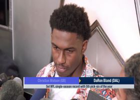 DaRon Bland on setting NFL single-season record with fifth pick six of year