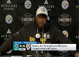 Mike Tomlin on Steelers defense: 'We believe in the strength in the pack, a lot of guys stepped up'