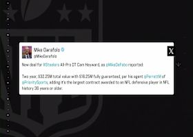 Garafolo: Steelers re-sign DT Cam Heyward on two-year, $32.25M deal | 'The Insiders'