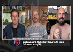 Adam Rank channels shirtless Ben Johnson as he gives his Week 14 fantasy football advice | 'The Insiders'