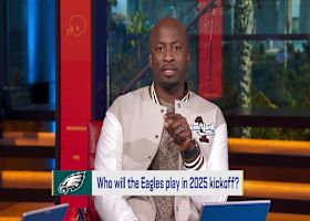 Which home opponent for the Eagles will play them first next season? | 'GMFB'