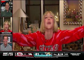 Heidi Gardner panics as Jags get a pick-six | 'ManningCast'