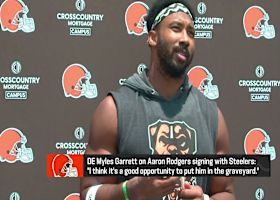 Myles Garrett explains why he can't wait to see Aaron Rodgers this season | 'The Insiders'