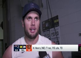 Hunter Henry on Pats comeback win over the Bengals: 'It was cool to see the guys respond'