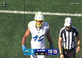 Tuli Tuipulotu gets his third sack of Jaxson Dart in the first half alone