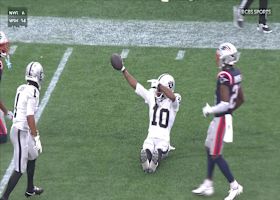 Can't-Miss Play: 36-yard dime! Geno Smith's deep ball dots Dont'e Thornton Jr. vs. Pats