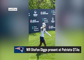 Stefon Diggs present at Patriots OTAs | 'The Insiders'