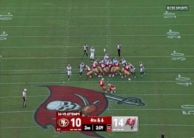 Eddy Piñeiro's 54-yard FG trims Bucs' lead to 14-13 vs. 49ers