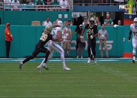 Tua steps up in pocket and rips 21-yard strike to Greg Dulcich