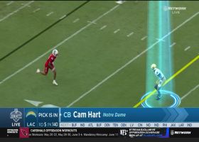 Chargers select Cam Hart with No. 140 pick in 2024 draft