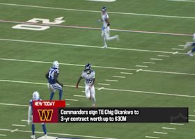 Commanders sign TE Chig Okonkwo to 3-year contract | 'The Insiders'
