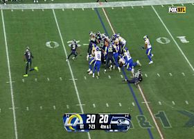 Rams stuff Seahawks' gutsy fourth-down call for HUGE turnover on downs in OT