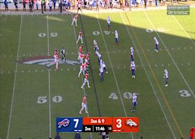 Bo Nix's 27-yard dime up the seam provides Broncos with red-zone access vs. Bills