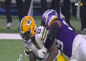 Jerry Tillery forces Josh Jacobs into a fumble that Cam Bynum recovers on first drive