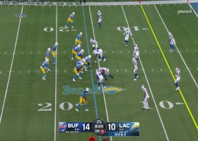 Poona Ford's first sack of '23 forces Chargers into FG try