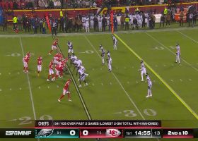 Reddick zooms past Taylor to sack Mahomes on second play