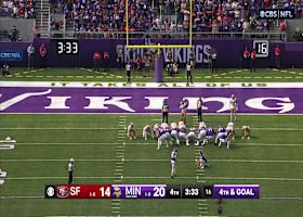 Reichard's third FG puts Vikings up 23-14 vs. 49ers