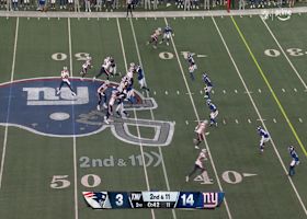 Ben Wooldridge hits Jeremiah Webb for 17-yard gain