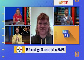 Steelers' Gennings Dunker joins 'GMFB' discussing being drafted by Pittsburgh
