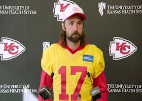 Gardner Minshew II talks about how its been transitioning to starting role and how Patrick Mahomes has helped