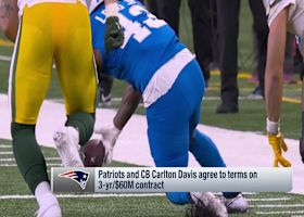 Pelissero: Patriots agree to terms with ex-Lions CB Carlton Davis | 'Free Agency Frenzy'