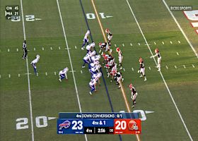 Dawson Knox drops golden opportunity for TD catch late in fourth quarter