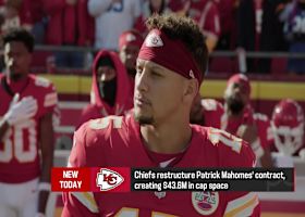 Pelissero: Chiefs restructure Patrick Mahomes' contract to create $43.6M in cap space | 'The Insiders'