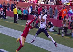 Caleb Williams' corner-pocket TD dime to Odunze gets Bears on board vs. 49ers