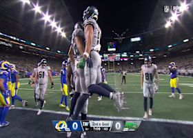 Zach Charbonnet's ninth TD of 2025 opens scoring in Rams-Seahawks on 'TNF'