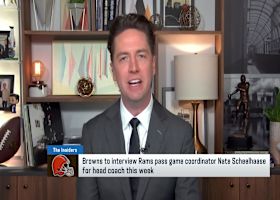 Pelissero: Browns interviewing Rams pass game coordinator Nate Scheelhaase for HC this week | 'NFL Game Day Morning'