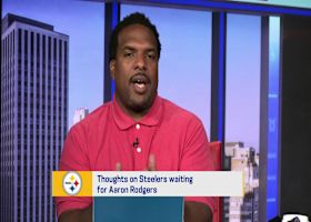 Willie Colon shares his thoughts on Aaron Rodgers, Steelers waiting game | 'GMFB'