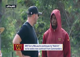 'GMFB' examines Commanders WR Terry McLaurin's 'hold-in' situation