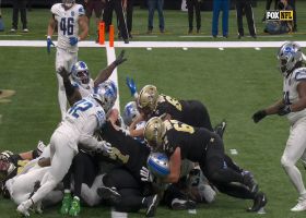 Taysom Hill's strength is on display on goal-line TD