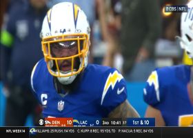 Easton Stick dots Keenan Allen for 11-yard, chain-moving completion