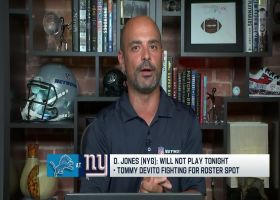 Garafolo: Tommy DeVito 'very much fighting' for roster spot on Giants