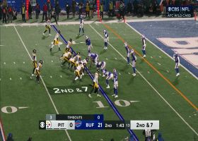 Rudolph's 10-yard TD pass to Johnson gets Steelers on board vs. Bills
