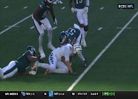 Zack Baun and Nakobe Dean combine to force fumble, Eagles second turnover vs. Bengals